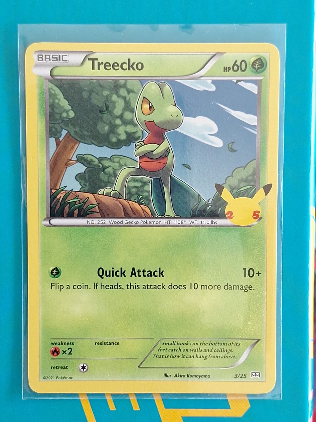 Pokémon Carte collezionabili: Treecko - Celebrations McDonalds Promo – Usato da Altstätten SG venduto da GGsGameshop
