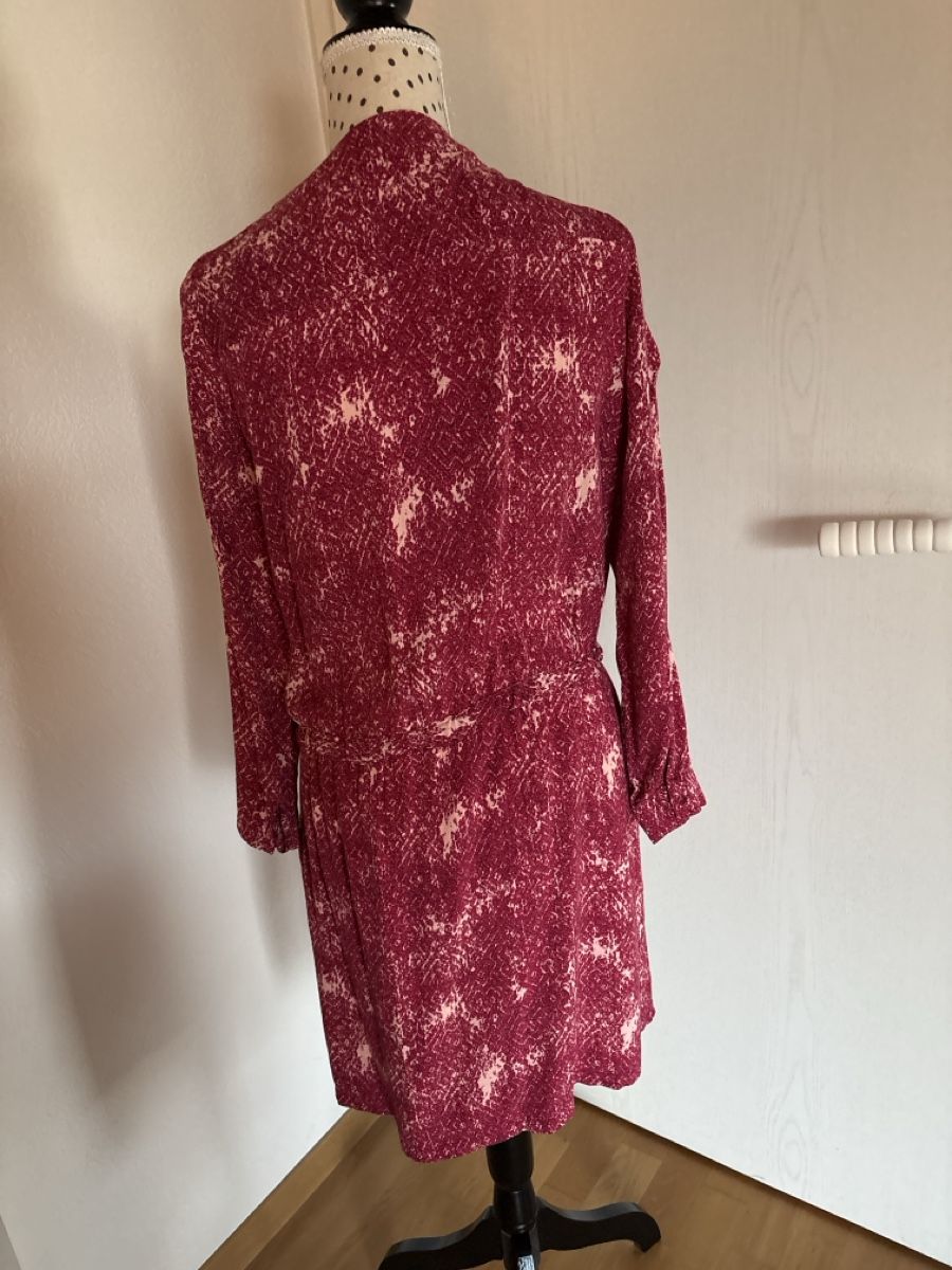 Vestiti: Noa Noa Dress, Size 38, Burgundy Pattern, Spring Style – Usato da auvernier venduto da Vine101 2