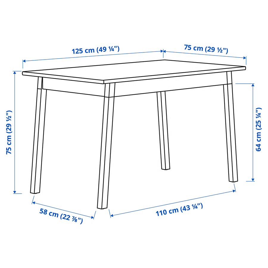 Ikea Tavoli: Table à manger - Pin massif – Usato da Lausanne venduto da sim0000 2