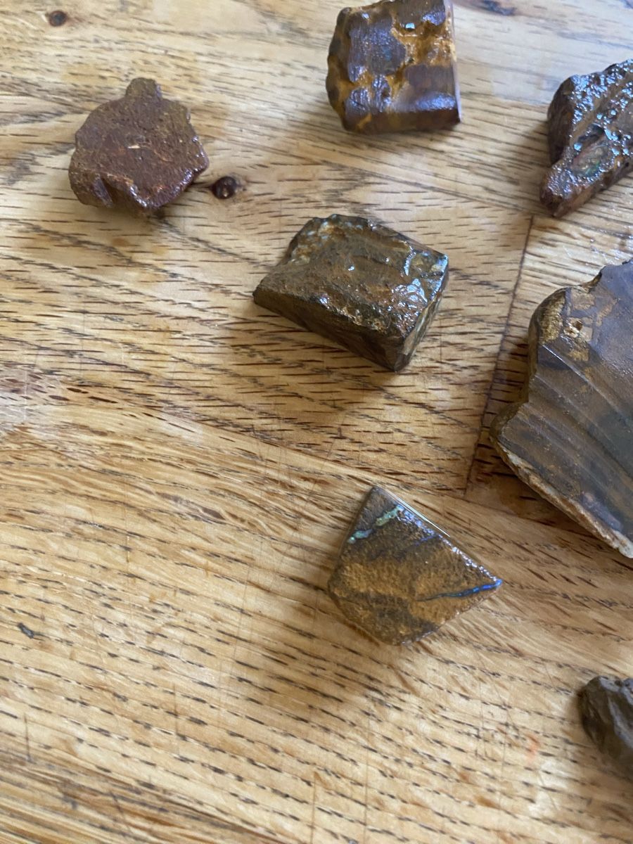 Edelsteine: 11 Boulder Rohopale  – Gebraucht aus Flawil von Naphtali 3