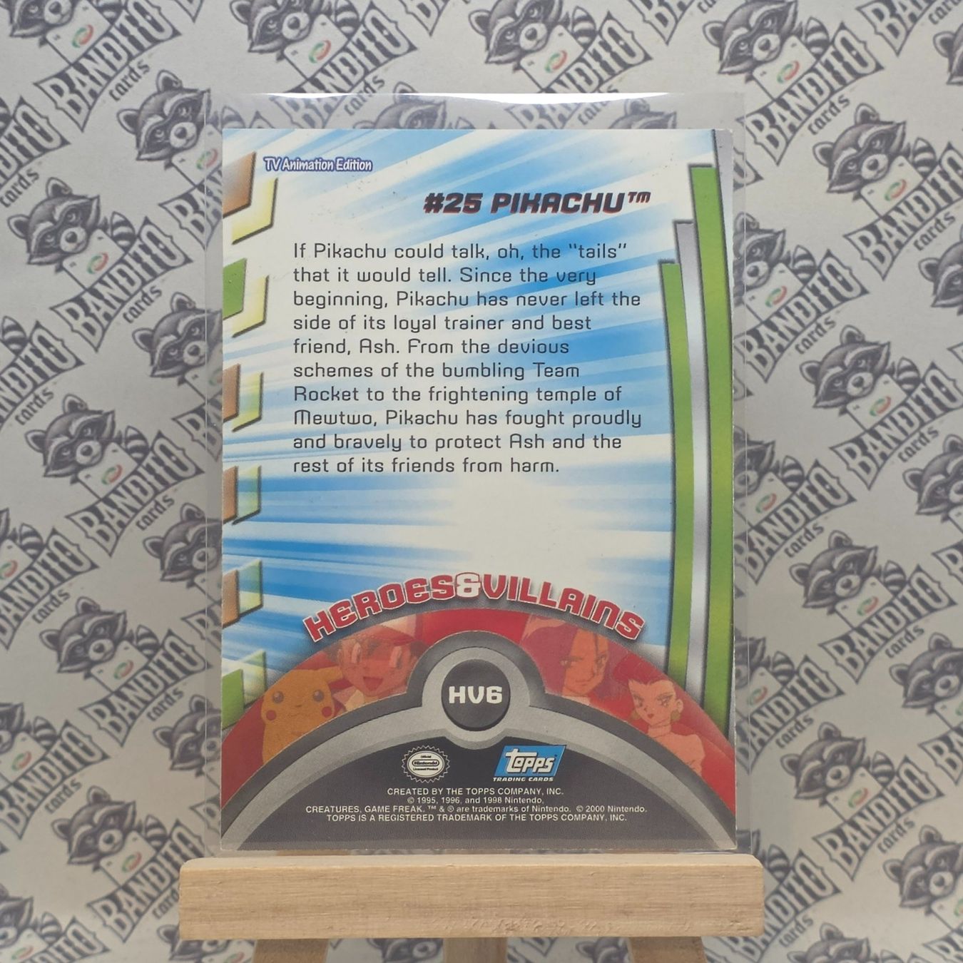 Pokémon Carte collezionabili: Pokemon Topps 2000 Pikachu – Usato da Schliern b. Köniz venduto da Banditocards-tcg 1