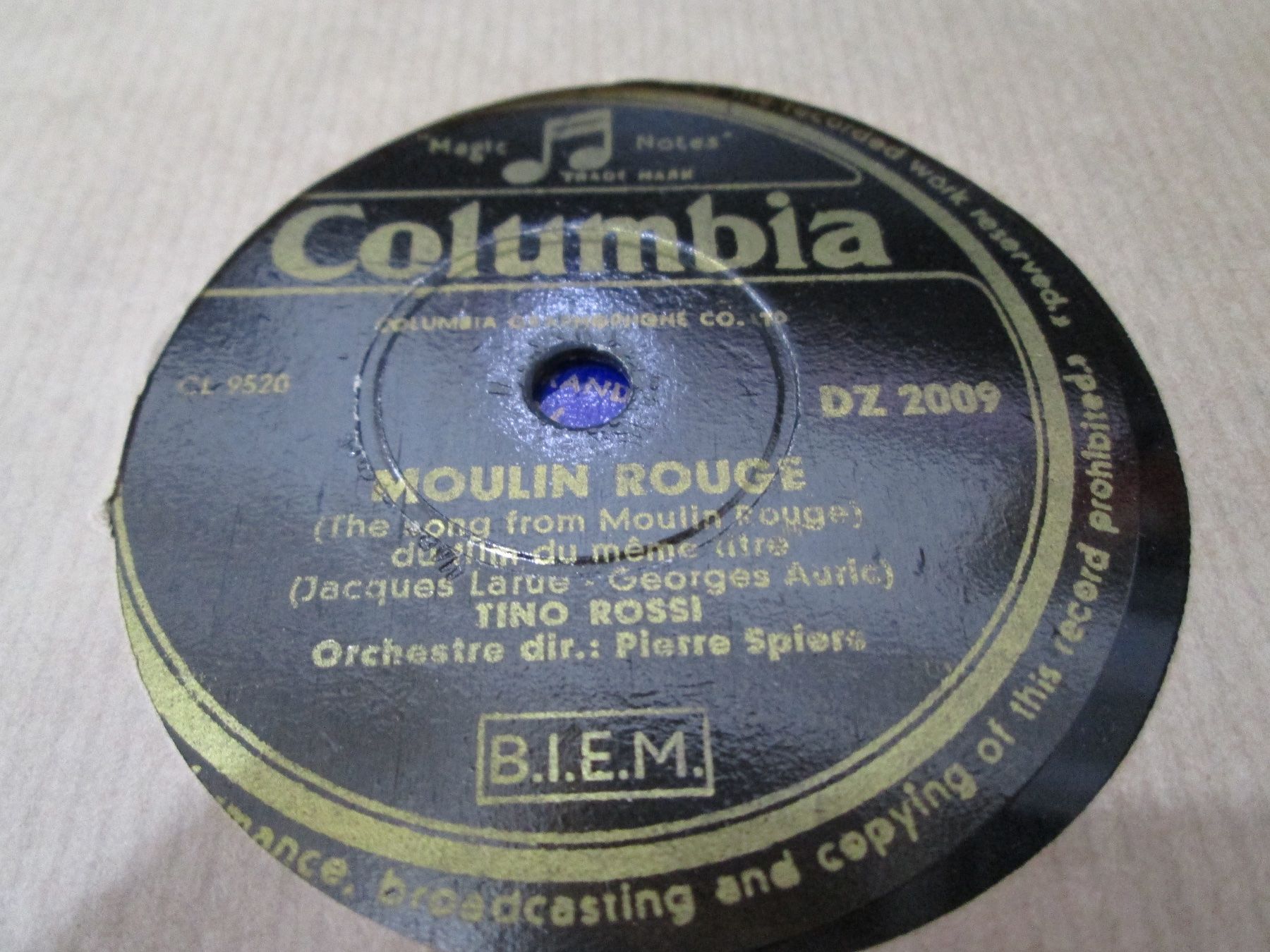 Vinyles: DISQUES 78 TOURS – D'occasion à Lausanne par Leag 5