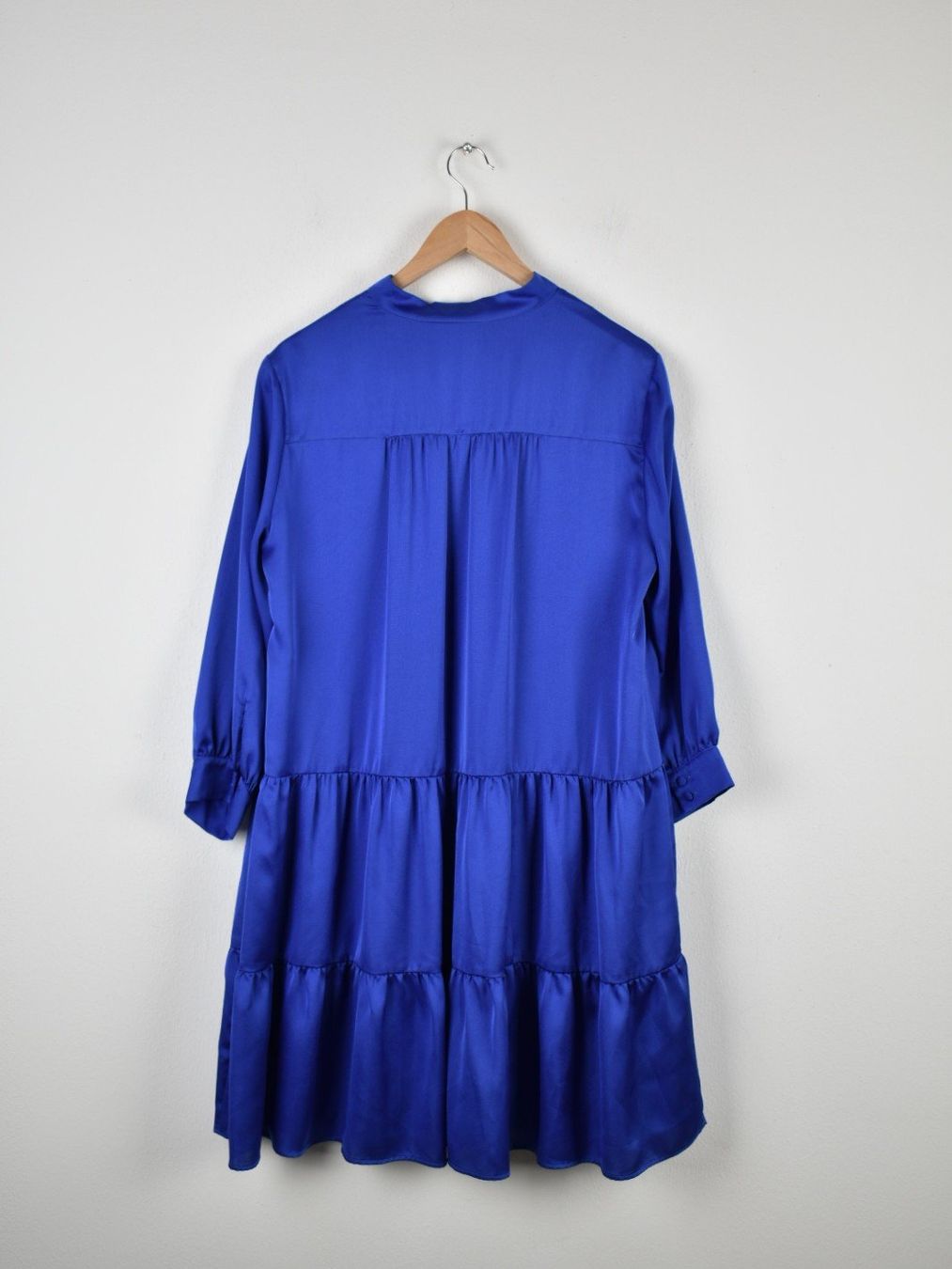 Marella Vestiti: Marella Kleid Gr.38, blau, Satinoptik – Nuovo (secondo la descrizione) da Nürensdorf venduto da 2ND_STORY 2