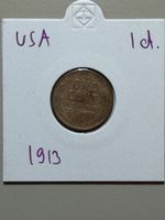 USA - 1 cent - 1913