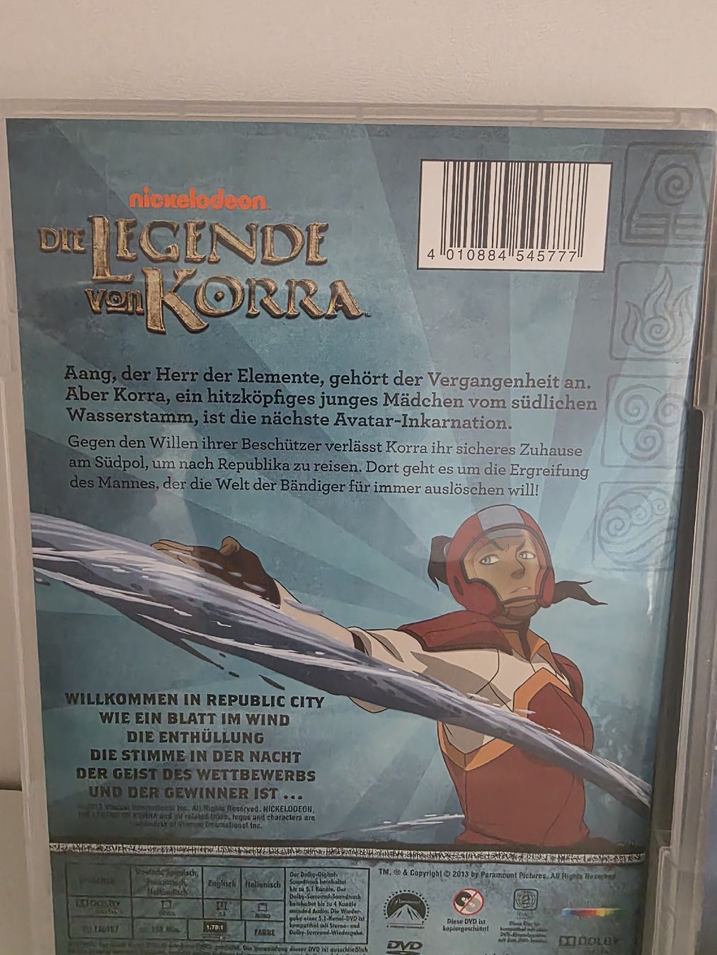 Tutti i DVDs: Die Legende von Korra Staffel 1  – Usato da Berneck venduto da Amuell 1