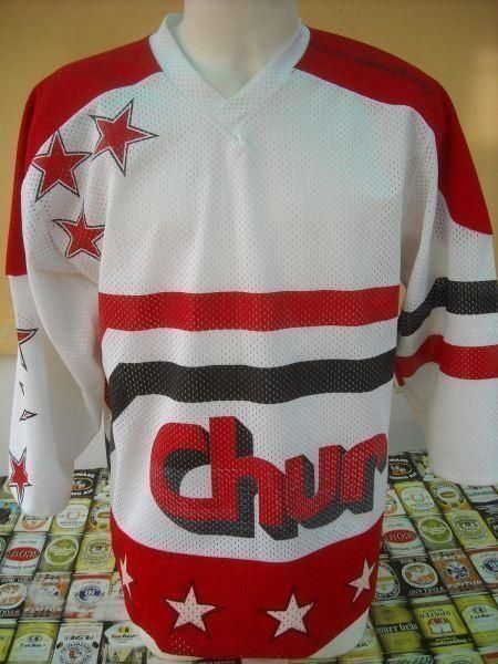 Leibchen & Hosen: EHC CHUR # 7 MOSKITO MATCH WORN TRIKOT M – Neu (gemäss Beschreibung) aus Zürich von TRIKOTKAISER