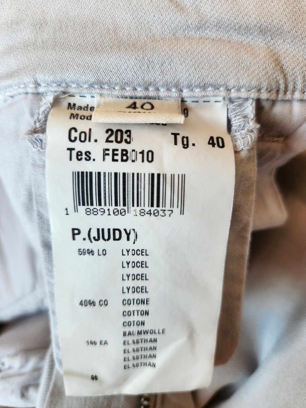 Hosen: Mason's pantalon cargo gris bleu. Taille 40 IT – Neu (gemäss Beschreibung) aus Lausanne von man_rw9q 7