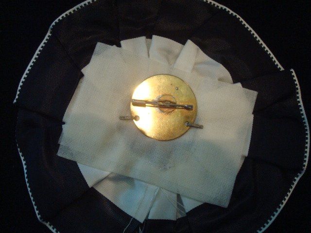 Placchette & Badge: Plakette Basel Zug Kupfer  2011 mit Rosette – Usato da Riehen venduto da Baerewaegli 1