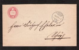 Tüblibrief , Fluntern ZH , 5.Vlll.1873