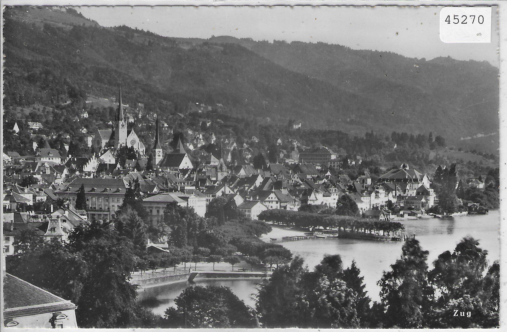 Cartes postales: Zug - Generalansicht – D'occasion à Ettingen par Kartenplanet