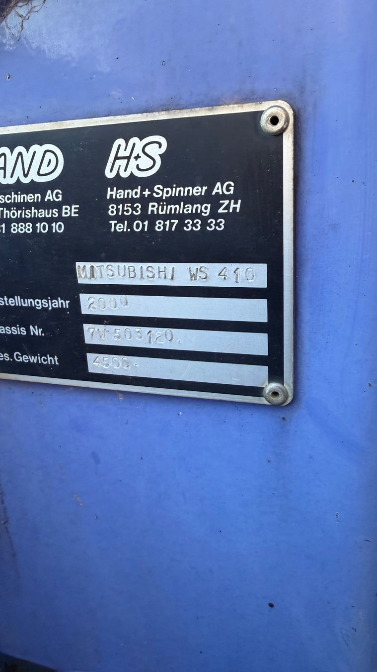 Mitsubishi Caricatori: Pneulader radlader chargeuse apneu – Usato da Bern venduto da bou_6gmm 5