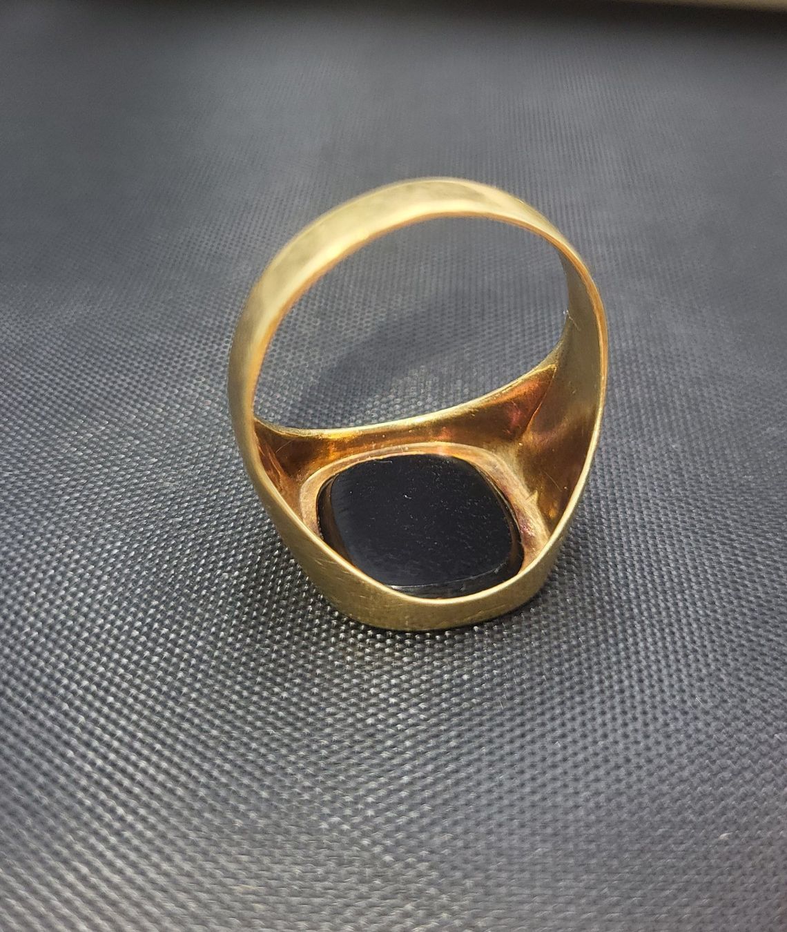 Anelli: Gold 585 Siegelring Mit  Onyx – Usato da Wald ZH venduto da Dasilver 2