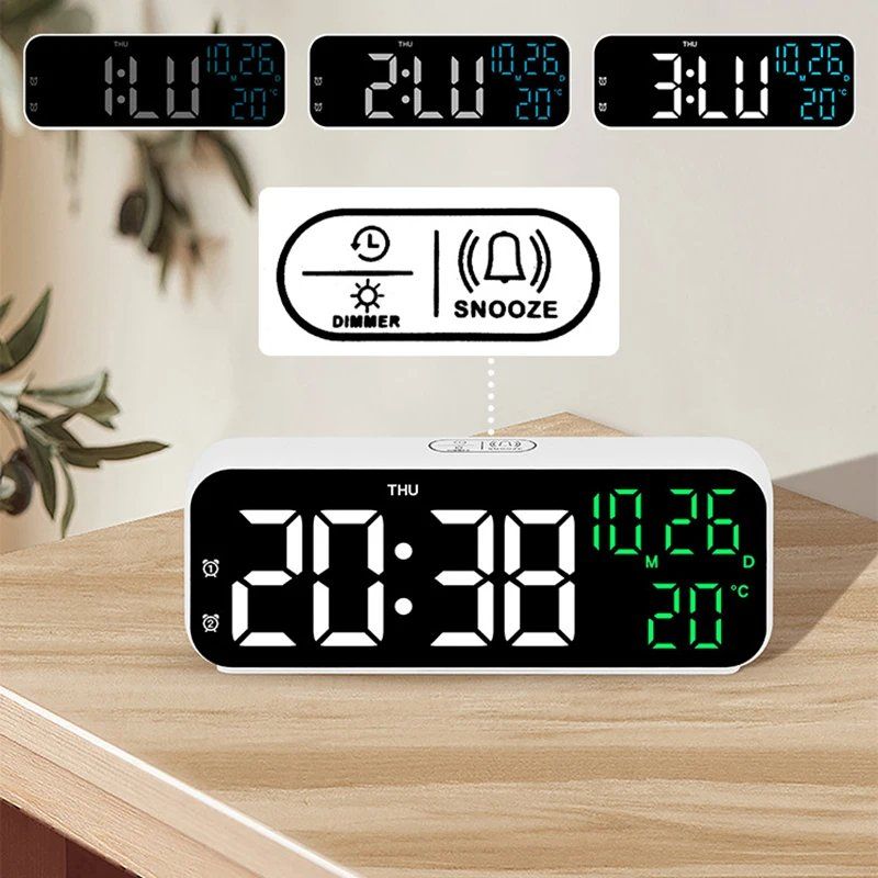 Stand- & Wanduhren: Digital Tischuhr Wanduhr Standuhr – Neu (gemäss Beschreibung) aus Uerkheim von Kaufoption 3
