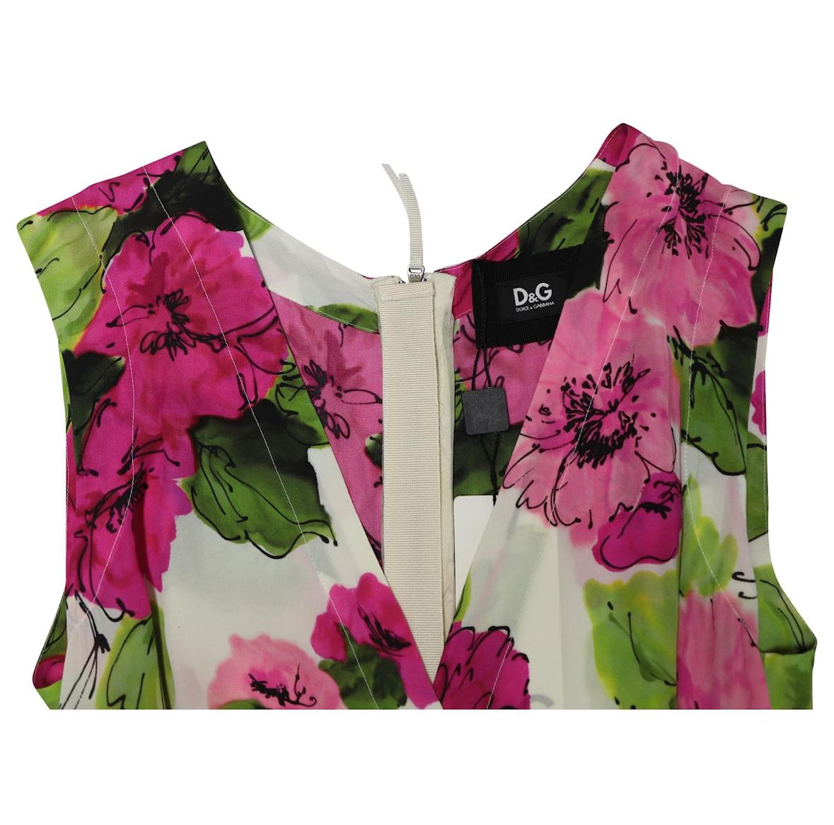 Dolce & Gabbana Vestiti: D&G Sommerkleid Blumenmuster Gr. 40 – Usato da Liestal venduto da ell_6xc7 3