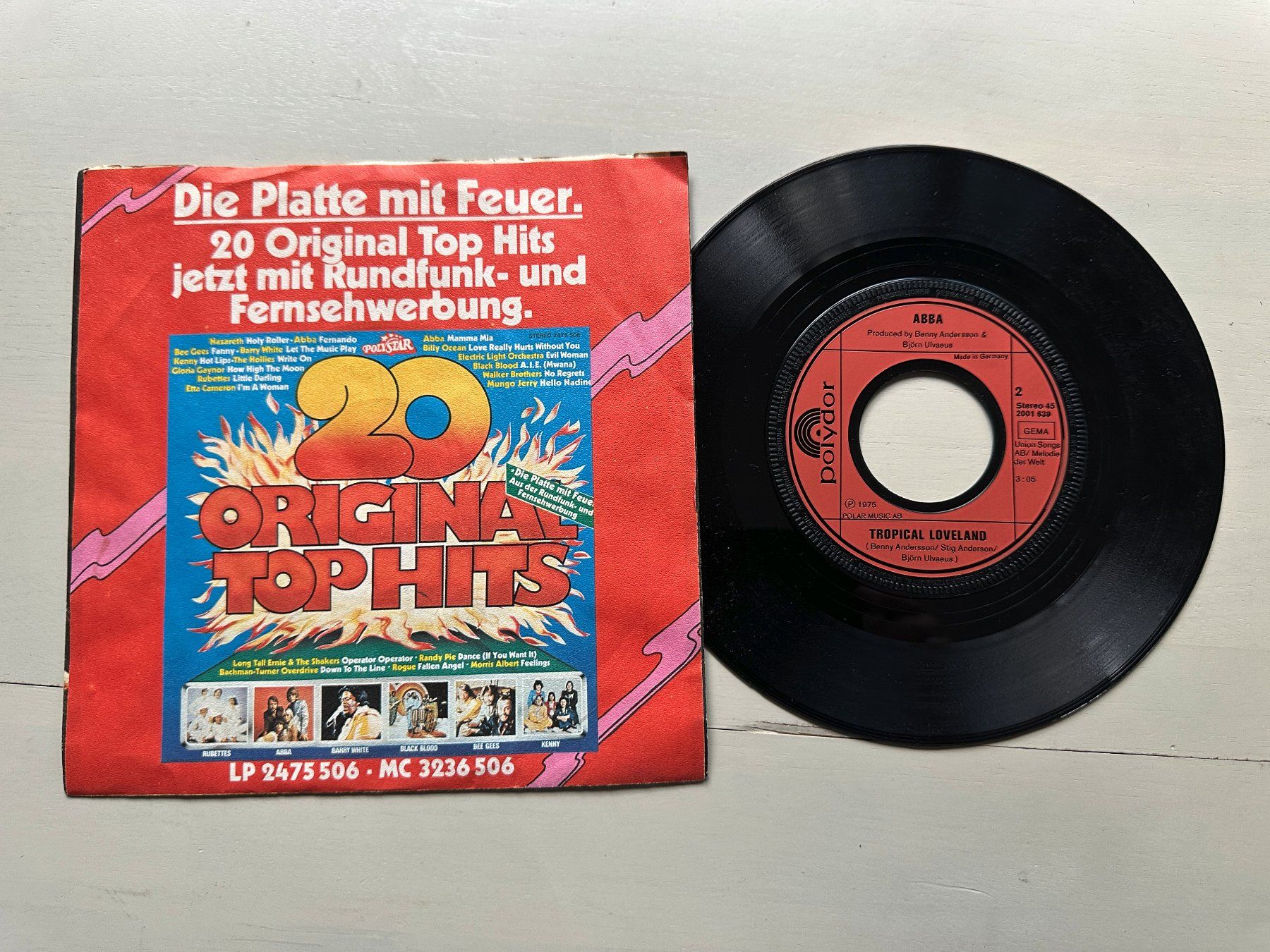 Vinyles: ABBA tolle Single Fernando differnd Back Cover – D'occasion à Basel par Partridge 1