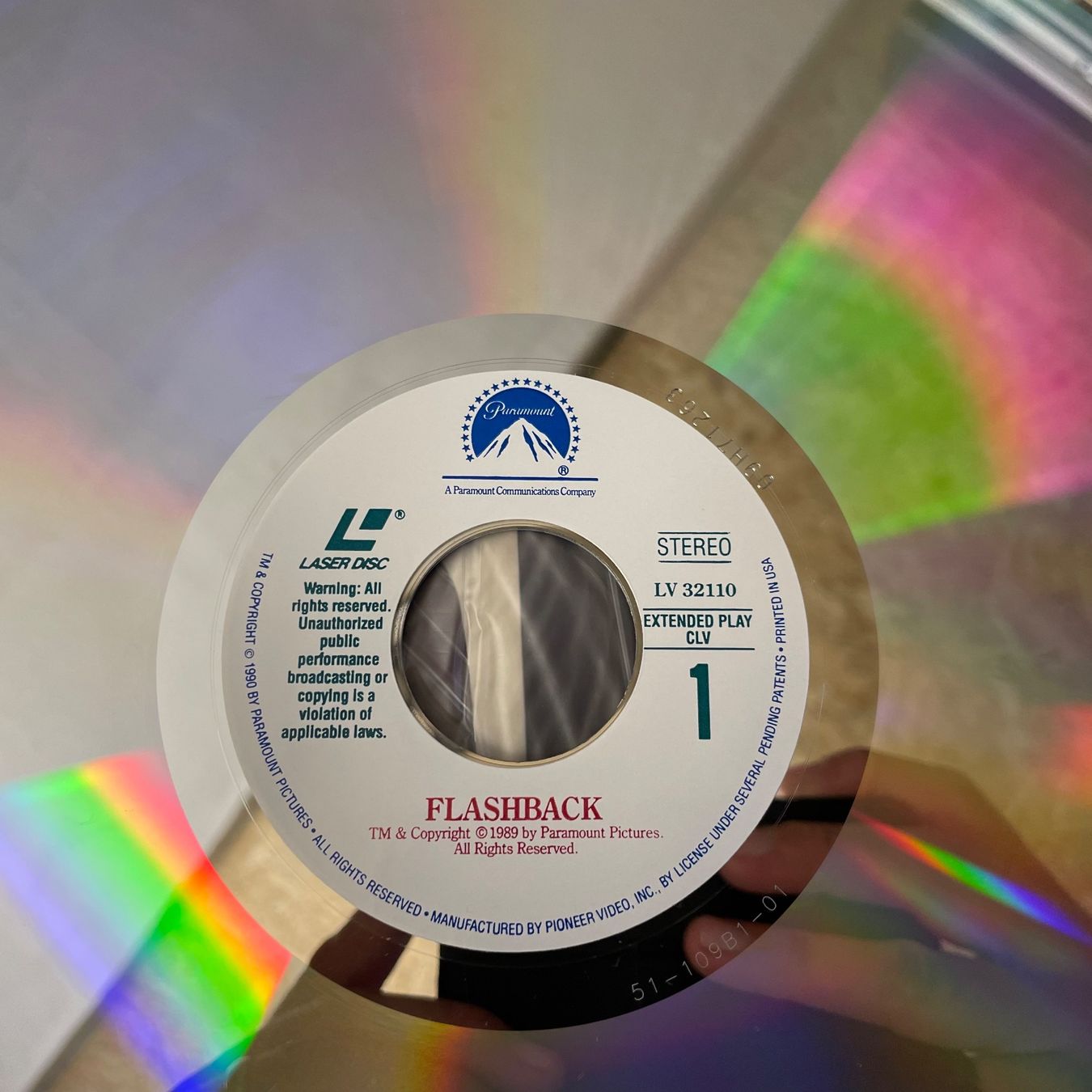 Tutti i DVDs: Dennis Hopper: Flashback - LASER DISC - Englisch Original – Usato da Stans venduto da Brode 2
