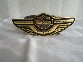Harley Davidson Jubiläums Gürtelschnalle 1903-2003, Selten!