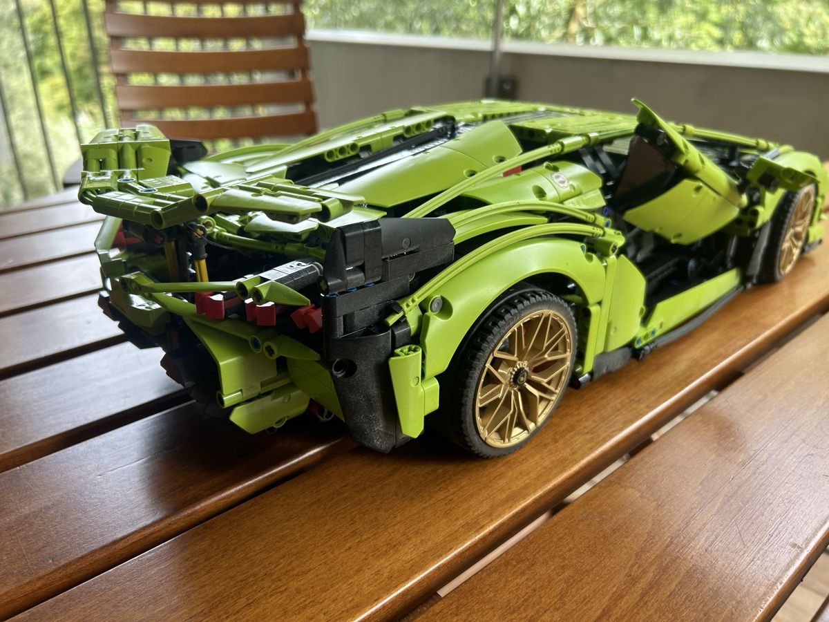 Lamborghini Modellautos: LEGO Technic Lamborghini Sián 42115 with custom LED lights – Gebraucht aus Zürich von giovi321 7