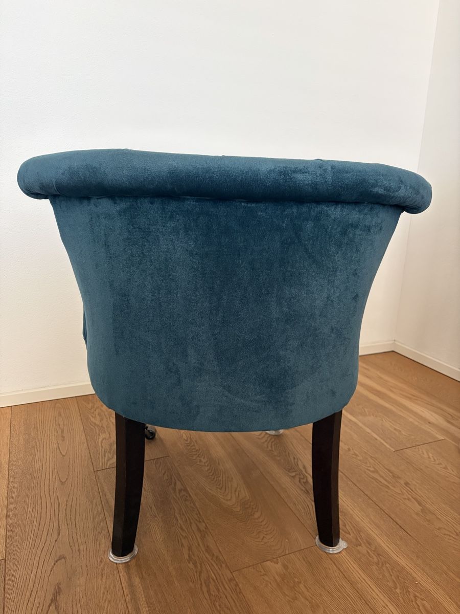 Fauteuils: Samt Sessel Petrolblau – D'occasion à Wettingen par _stern__ 3