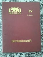 Betriebsvorschrift, Berna 5V / D-Motor