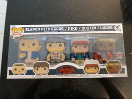 Funko Pop! Stranger Things 8-Bit, Set de 4 figurines!