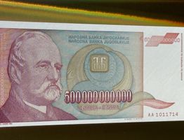 Belgrad 1993 - Jugoslawien - 500000000000 Dinara aUNC-UNC
