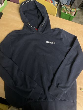 Guess Kapuzenpullover blau Gr. L guter Zustand