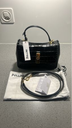 Pollini Top Handle Bag Muse In Vitello