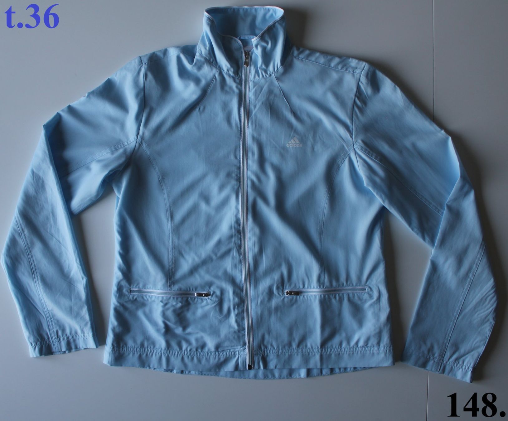 Adidas Jacken: Veste Adidas bleu clair    t. 36 – Gebraucht aus Peseux von Gilloss