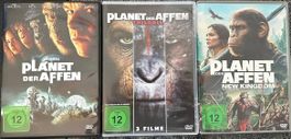5 X Planet der Affen DVD-Box: Trilogie & New Kingdom, Top!