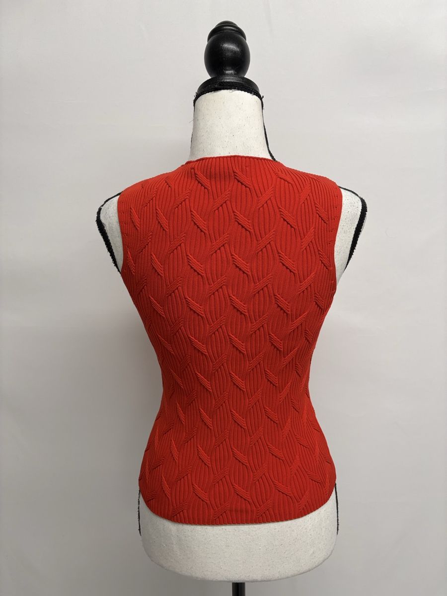 Zara Top: Zara Stricktop Top rot XS – Nuovo (secondo la descrizione) da Regensdorf venduto da secondchancefashion 2