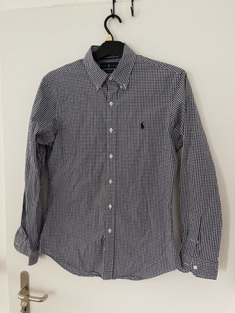 Ralph Lauren Hemd, Gr. M, blau/weiss kariert - wie neue!