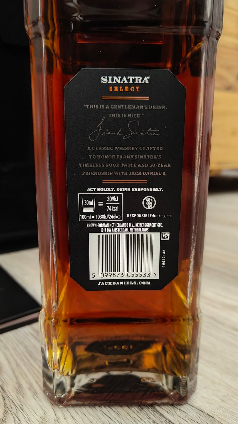 Jack Daniels Spirituosen: Jack Daniel's Tennessee Whiskey Frank Sinatra Special Ed. – Neu und originalverpackt aus Effretikon von easyjones 4