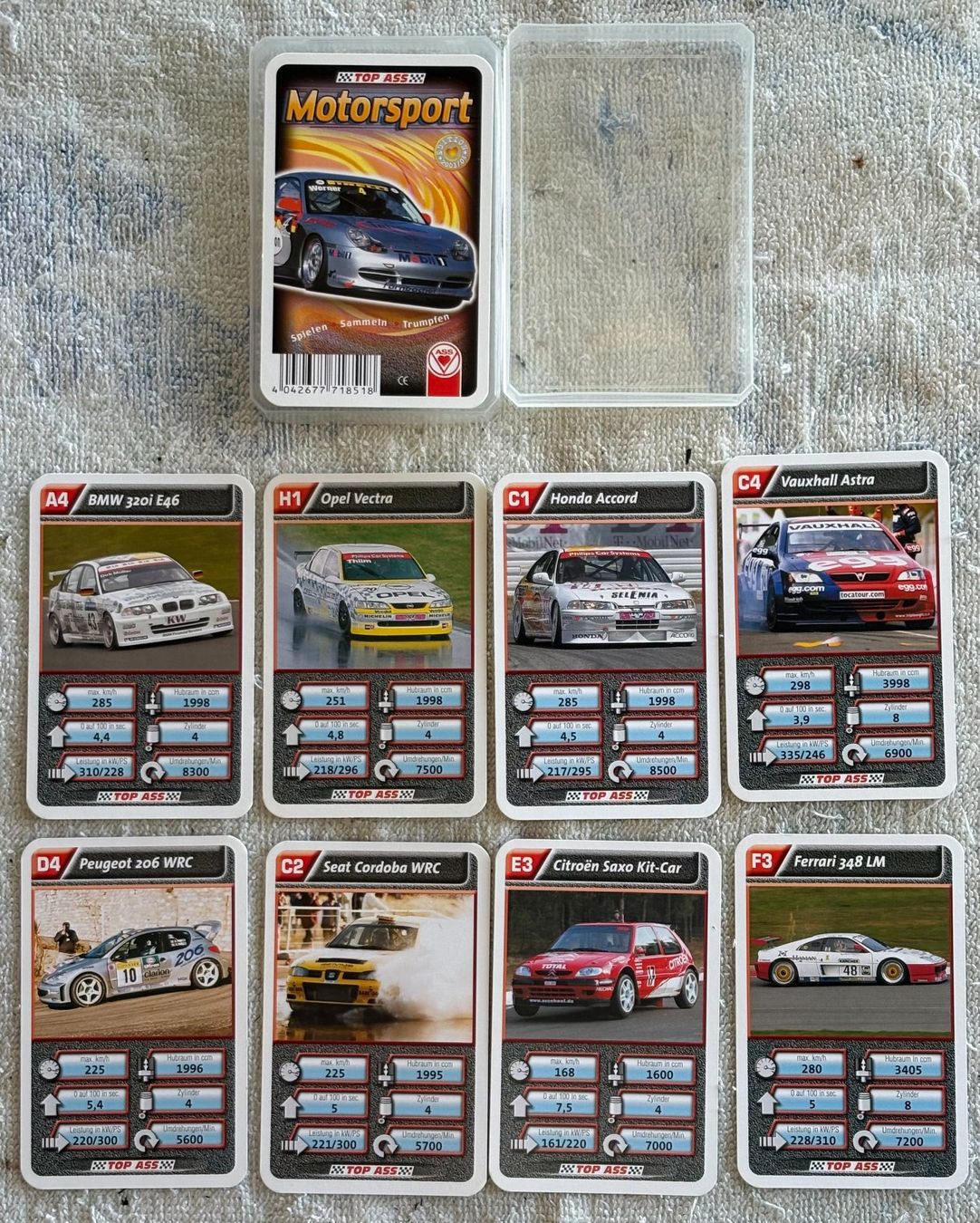 Giochi: QUARTETT MOTORSPORT – Usato da Ostermundigen venduto da Heavenmaus75 3
