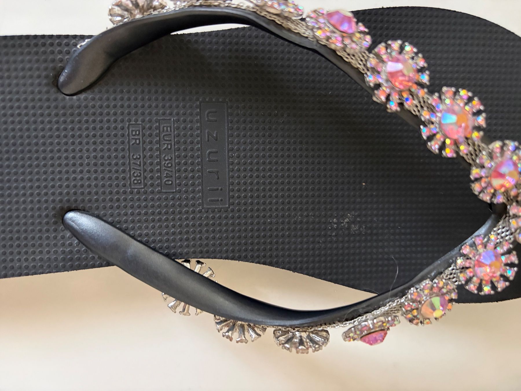 Flipper: Flip Flop mit Schmucksteinen EUR 39/40 – Usato da Unterägeri venduto da evachristina 2
