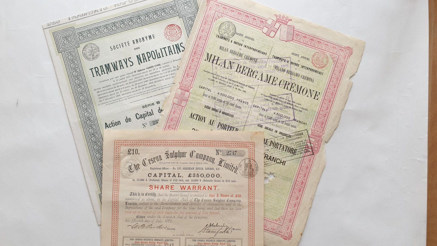 Documenti: Wertpapiere Italien. – Usato da Goldach venduto da armando_r