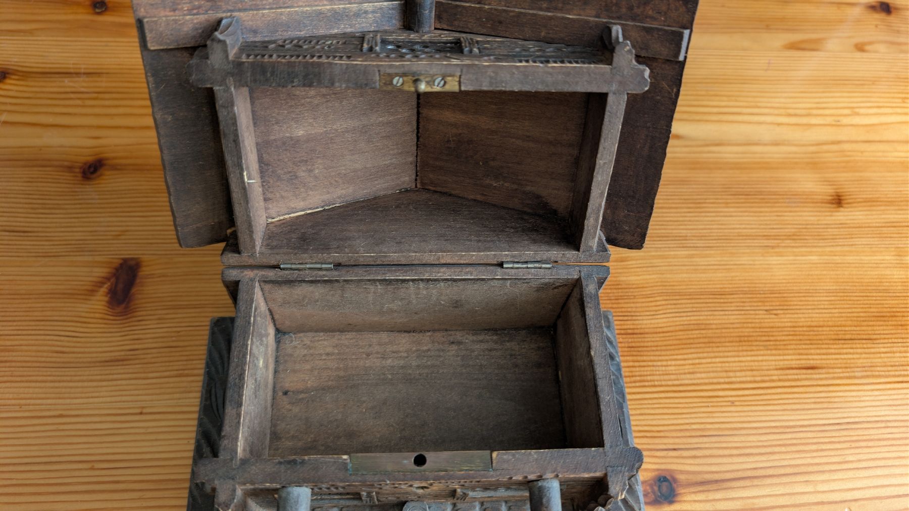 Barattoli: Antike Schmuckbox aus Holz – Usato da Itingen venduto da Speedy47MVL86 3