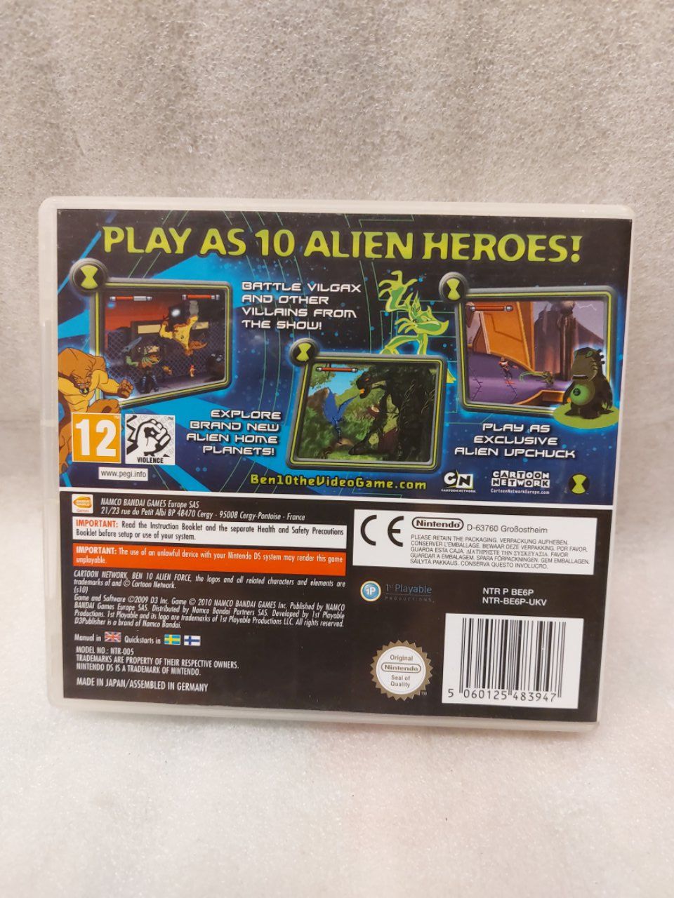 Nintendo Spiele: Ben 10 Alien Force Vilgax Attacks - DS Nintendo – Gebraucht aus Pambio Noranco von Pol69 2