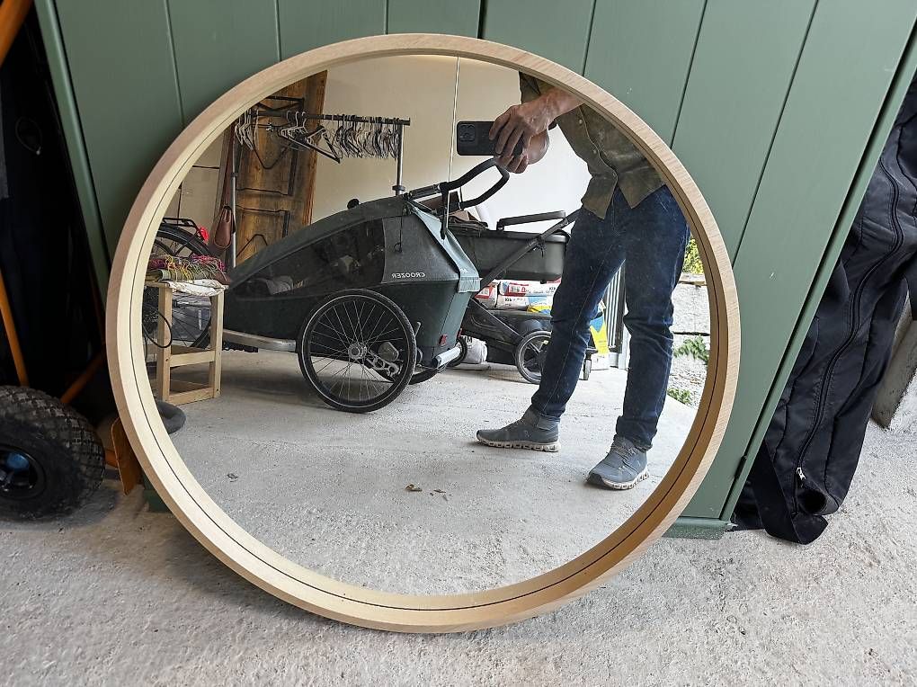 Specchi: Schöner Rundspiegel 80cm – Usato da Zürich venduto da Levantado