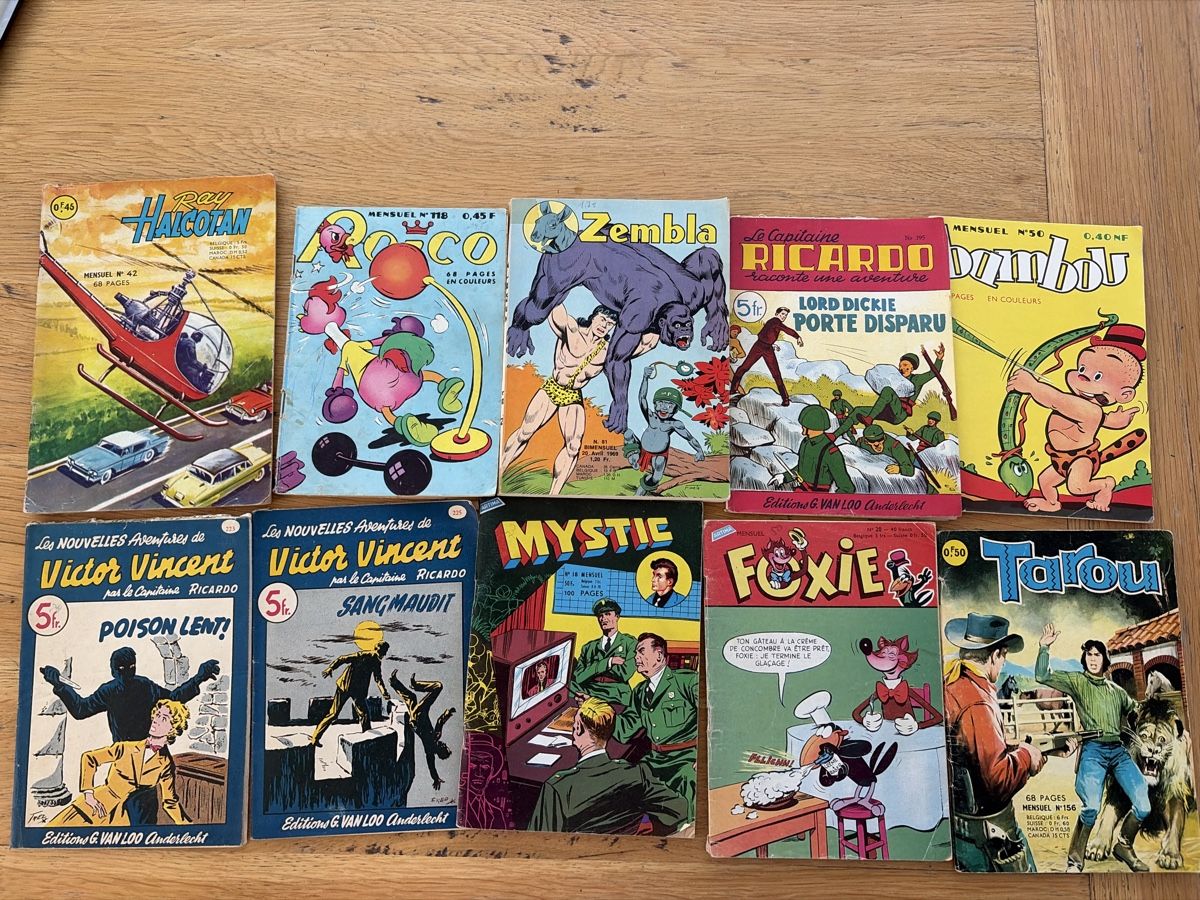 Comics: BD Anciennes Diverses  – Gebraucht aus Echallens von JAR69