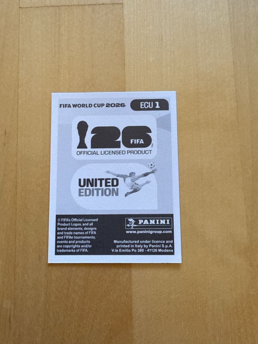 Panini Sammelbilder & Trading cards: WAPPEN PANINI WM 2026 – Neu (gemäss Beschreibung) aus Ulisbach von PET-030 1