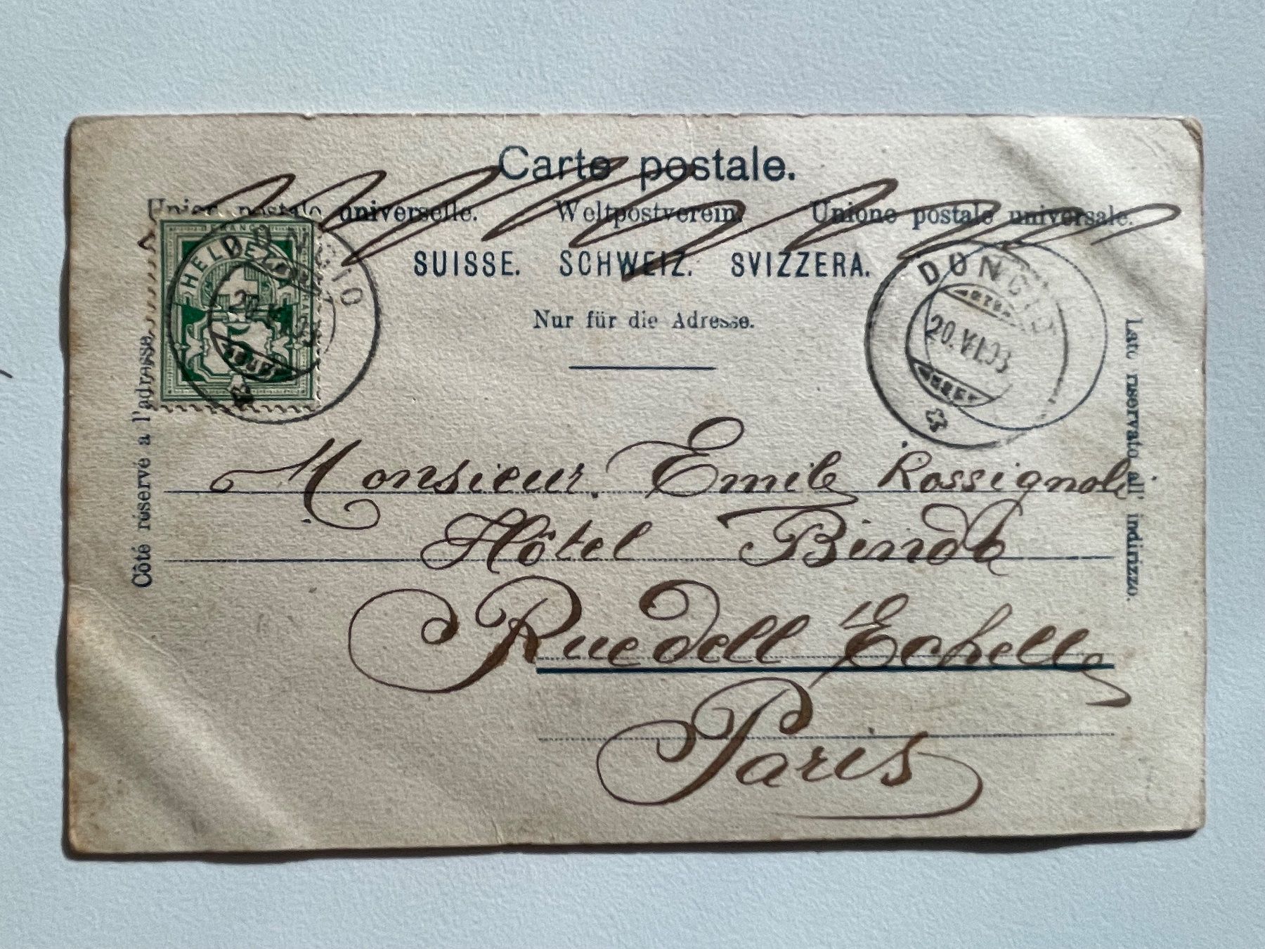 Cartoline postali: Terme Acquarossa Blenio – Usato da Faido venduto da Luca555 1