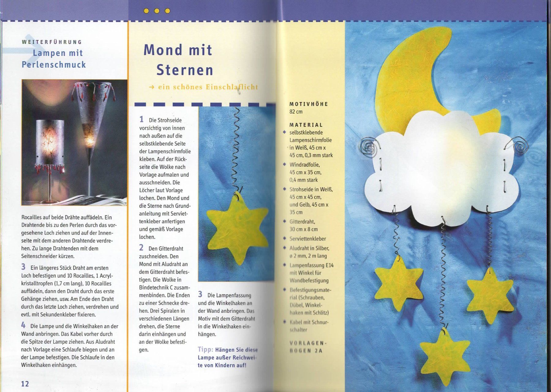 Libri: 1 Bastelbuch Stimmungsvolle Lampen – Nuovo (secondo la descrizione) da Basel venduto da Happybaer 1