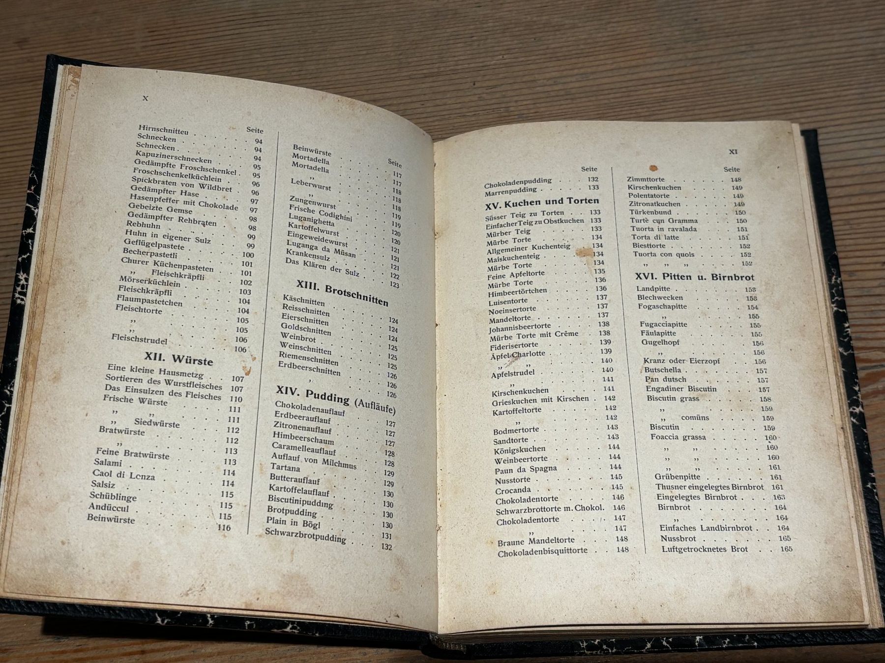 Libri: antikes Kochbuch Bündner 1905 – Usato da Triesen venduto da Anatas 3