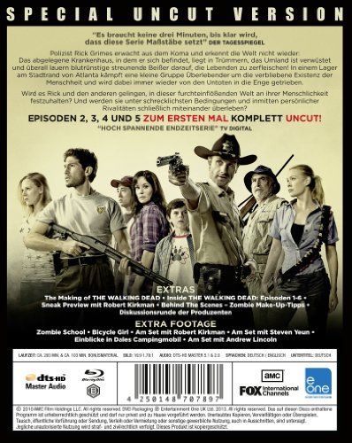 Tutti i DVDs: The Walking Dead - Staffel 1 [Blu-ray] – Nuovo e nell'imballaggio originale da Bitsch venduto da Melando 2