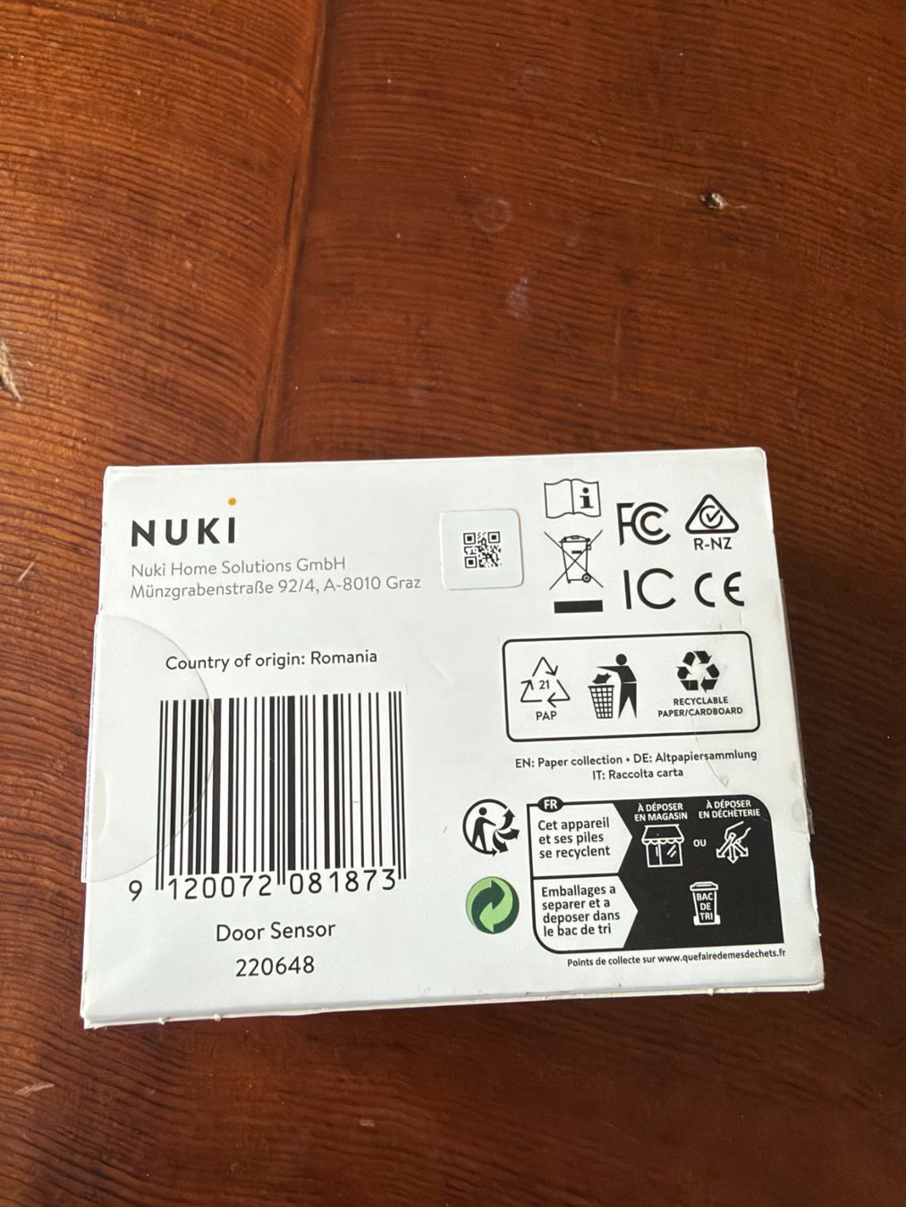 Nuki Schlösser: Nuki Door Sensor – Gebraucht aus Bulle von Kapelletti 1