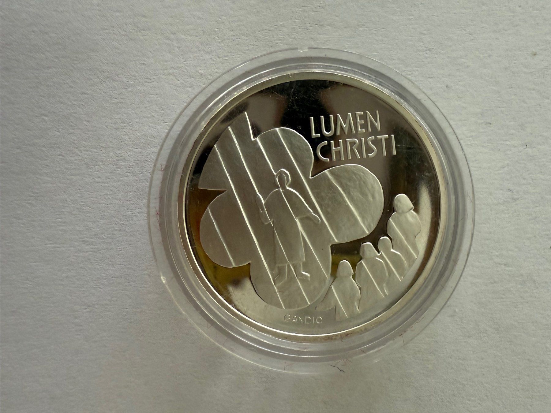 Tutti le monete: Probeprägung Lumen Christi 2000 – Nuovo e nell'imballaggio originale da Winznau venduto da Puha2001