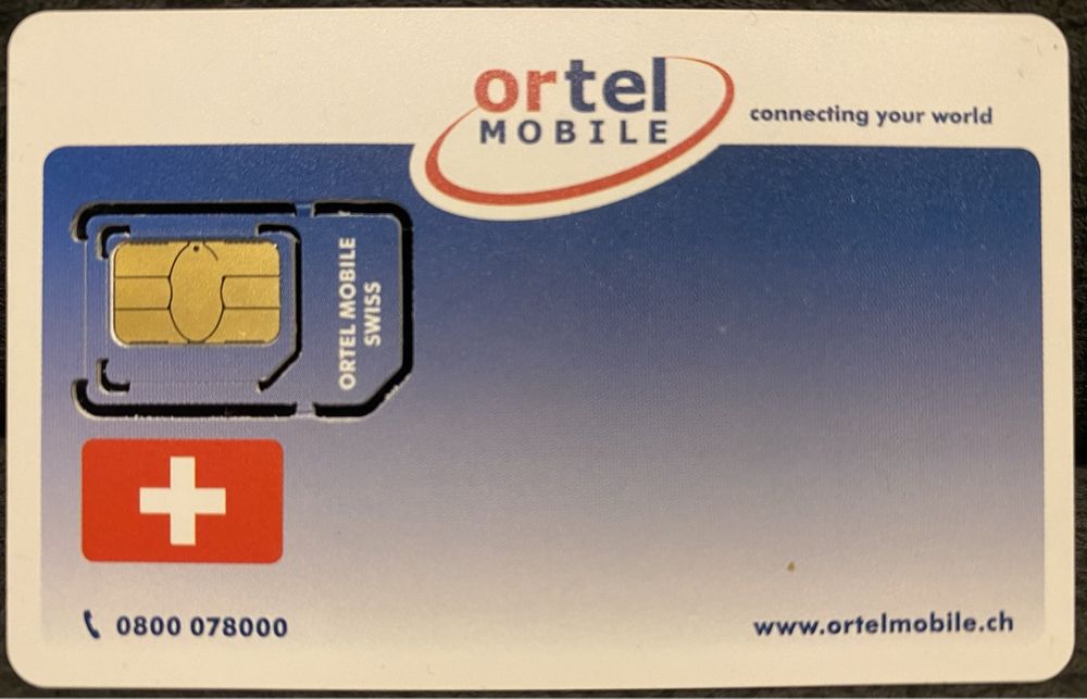 SIM card (Neuf (Voir description)) à Lausanne pour CHF 3 – avec ...