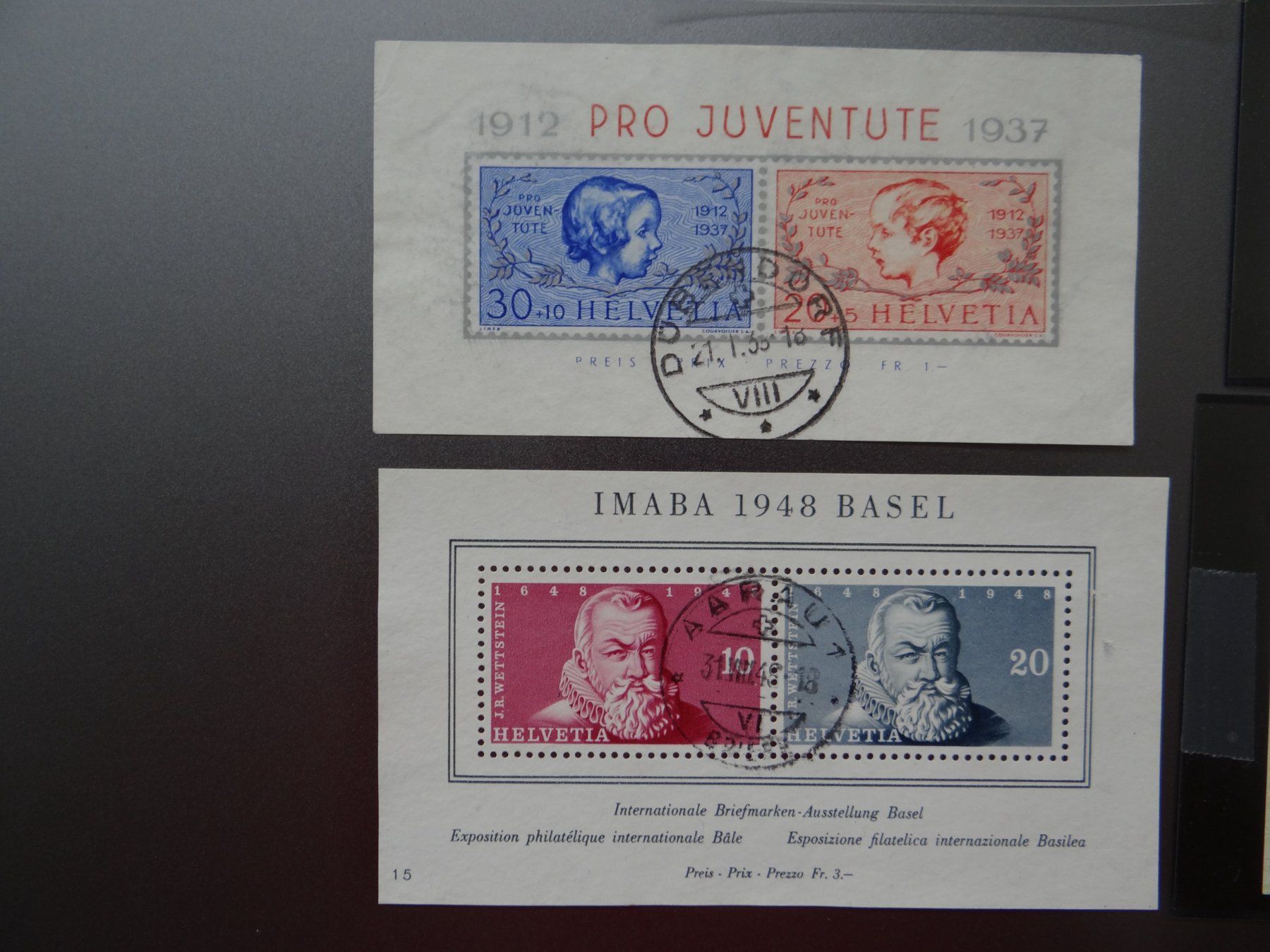 Tutti i francobolli: Blocklot gestempelt ab 1938 ab CHF 1.-- – Usato da Kriens venduto da Na4 2