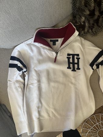 Tommy Hilfiger Pullover weiss Grösse L 12-14 Jahre